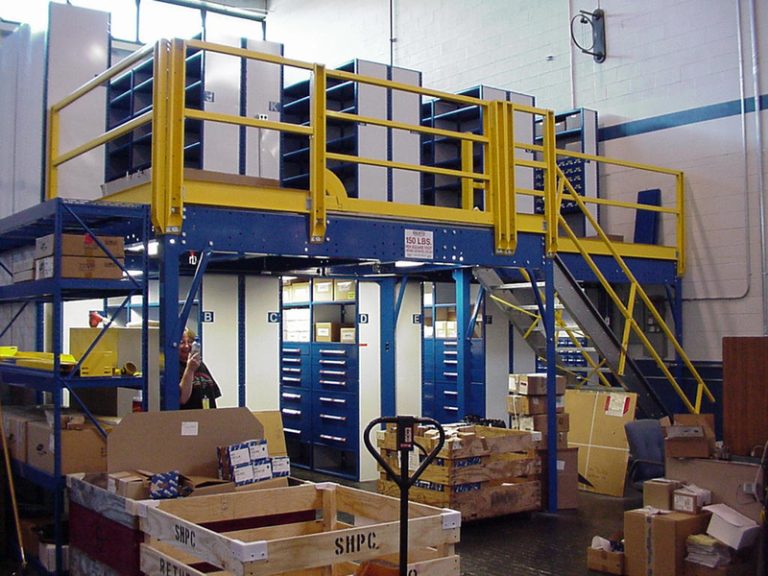 Industrial Work Platforms And Mezzanines | EQUIPTO