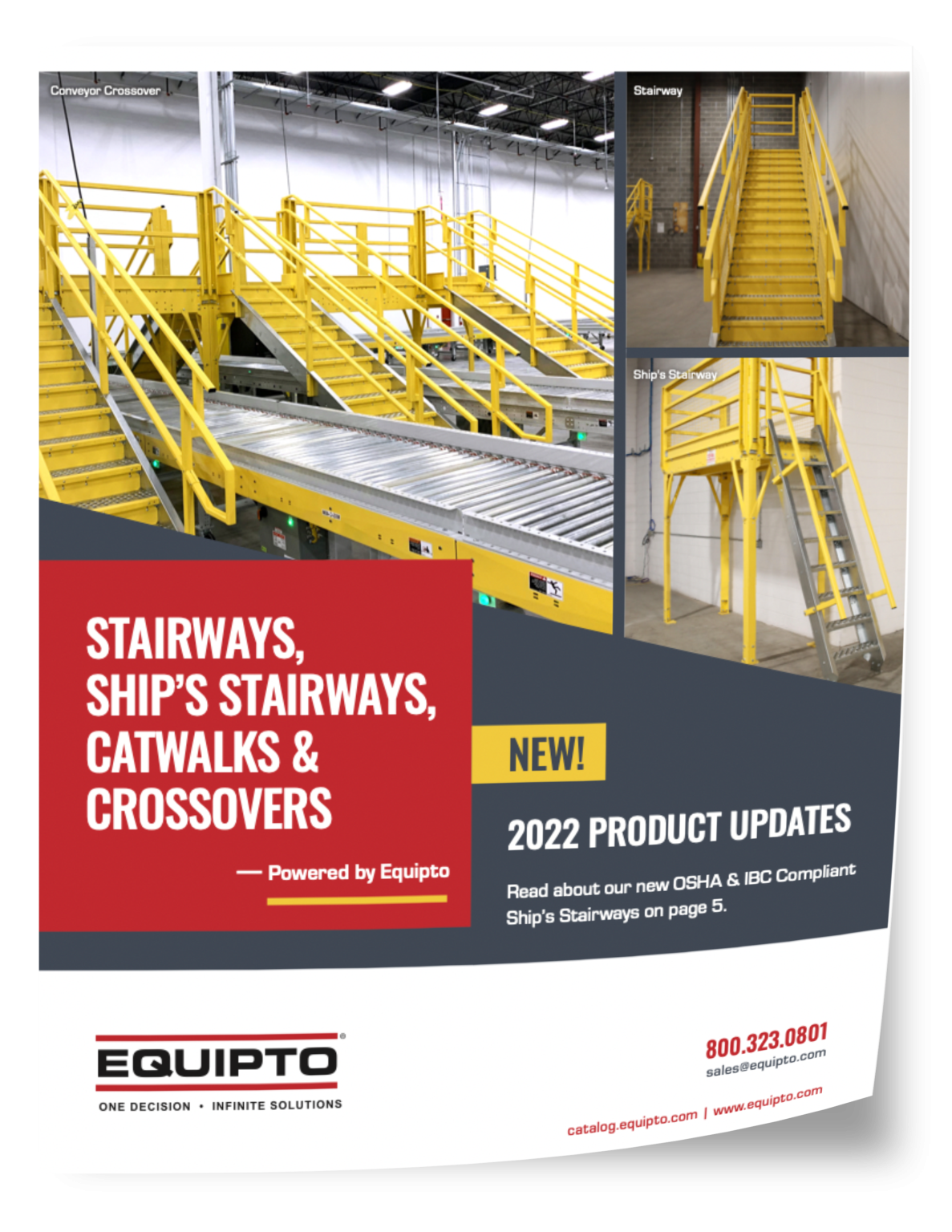 Stairways, Ship’s Ladders and Crossover Bridges | EQUIPTO